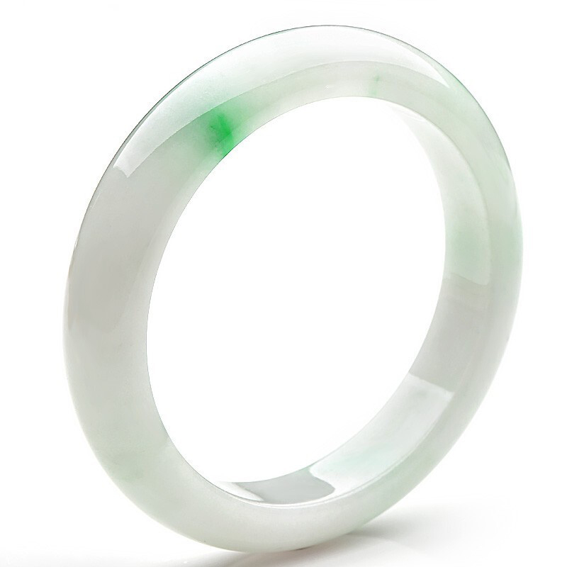 可玉可求 冰底翡翠手镯