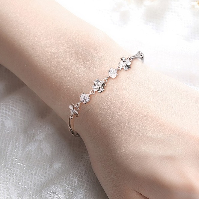 唯一镶嵌氧化锆手链