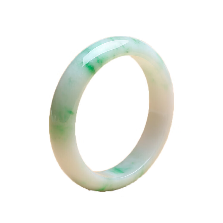 印象眸 翡翠飘花玉手镯