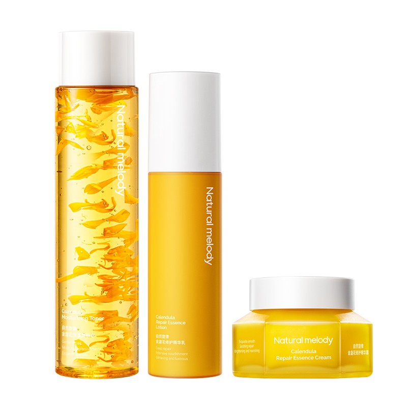 自然 旋律金盏花蜜光护肤套装