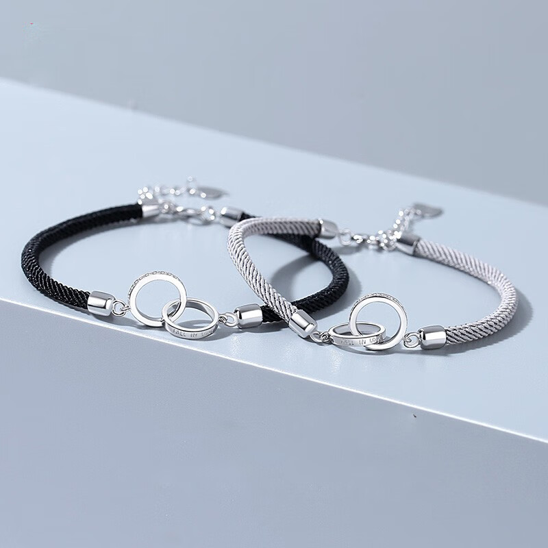 圣雅罗 真空电镀情侣手链