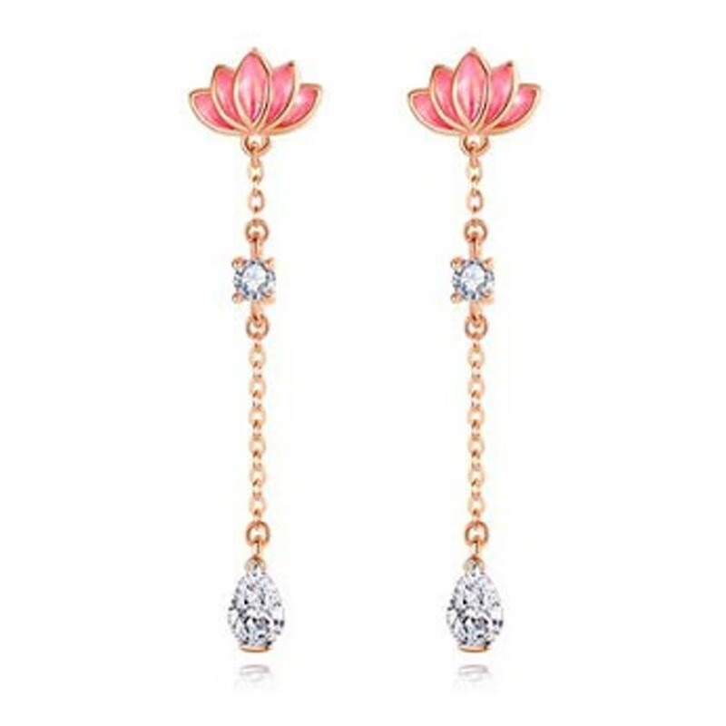 银千惠耳莲莲好运耳饰