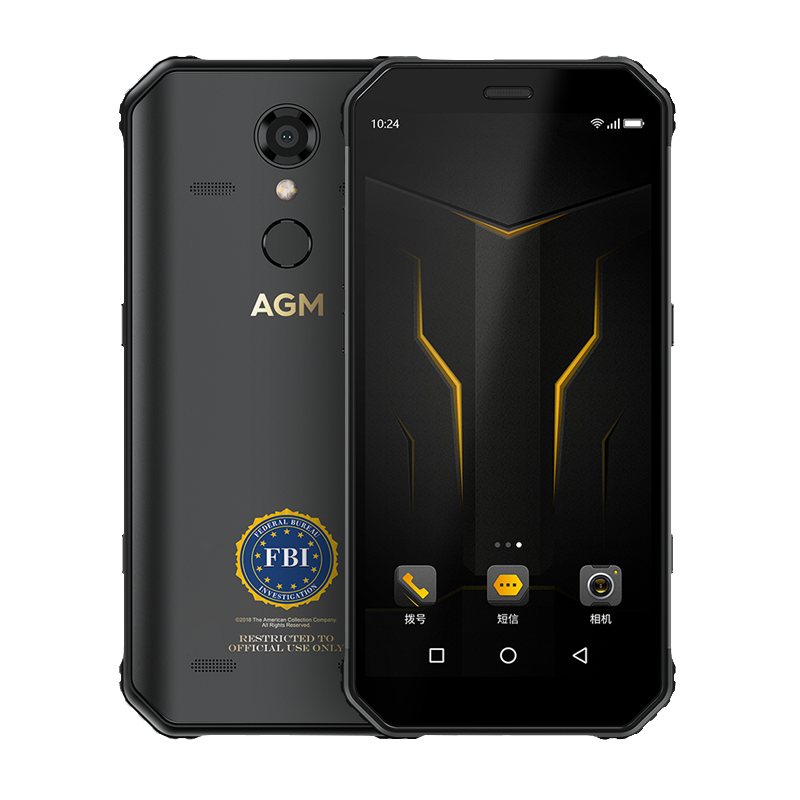 AGM 黑色长续航手机