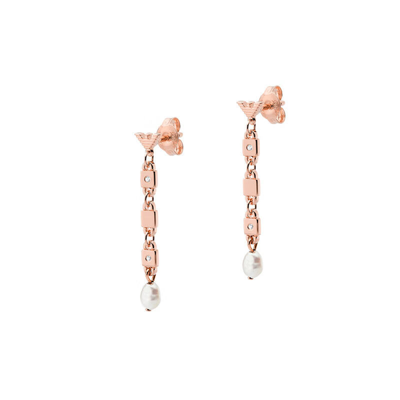 阿玛尼 亮片流苏耳饰