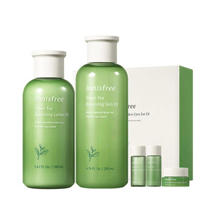 悦诗风吟绿茶精萃水乳套装
