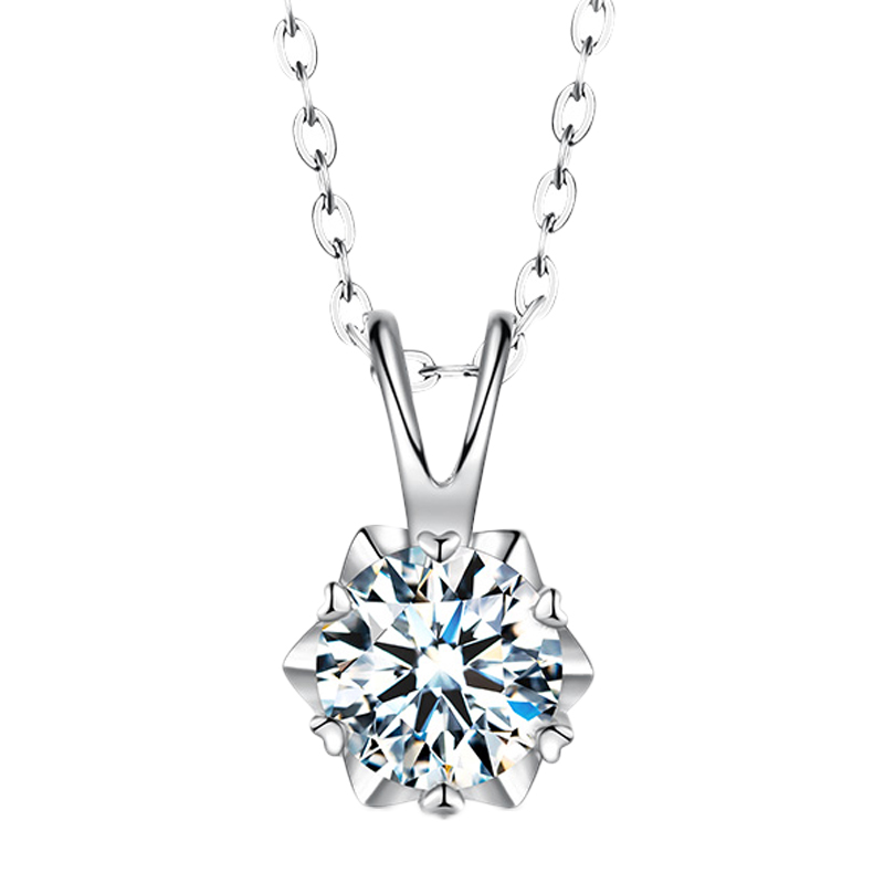 T400 莫桑钻石项链