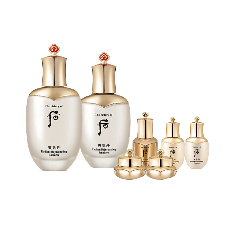 后 天气丹花献光彩紧颜套装