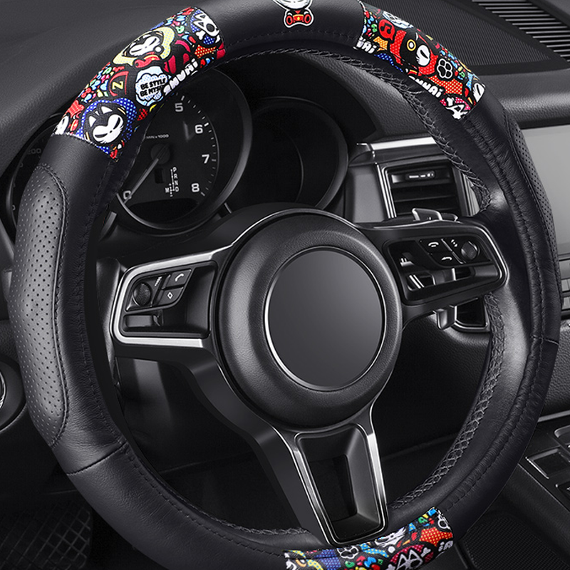 拽猫 细密走线方向盘套