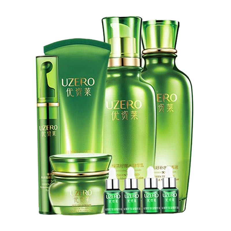 优资莱 绿茶籽滋养护肤套装