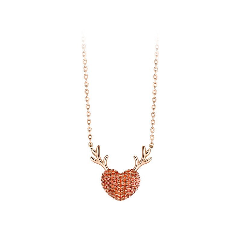 卡蒂罗 爱心一路有你 项链