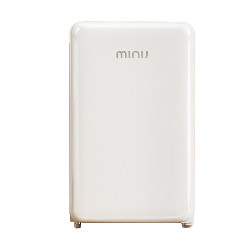 小吉 一体成型耐用单门冰箱