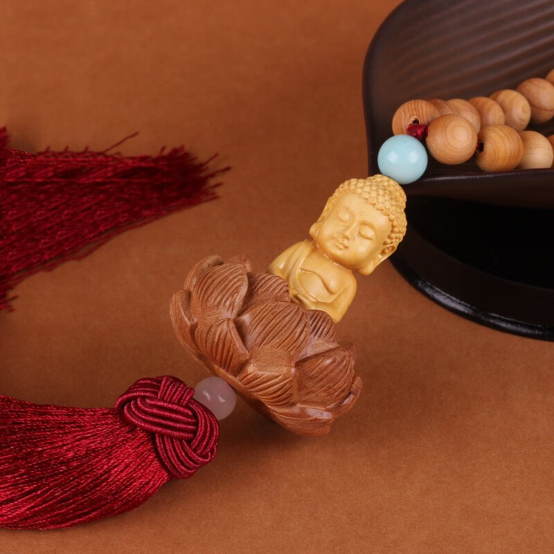 添福伯樂 小佛祖 汽车挂件