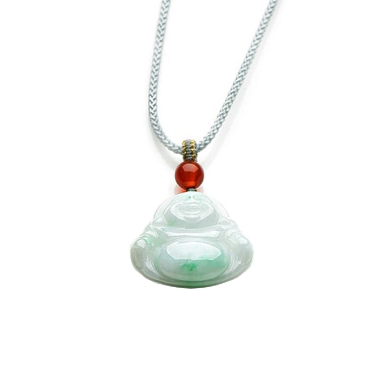 千载一玉 油润饱满 玉佛吊坠