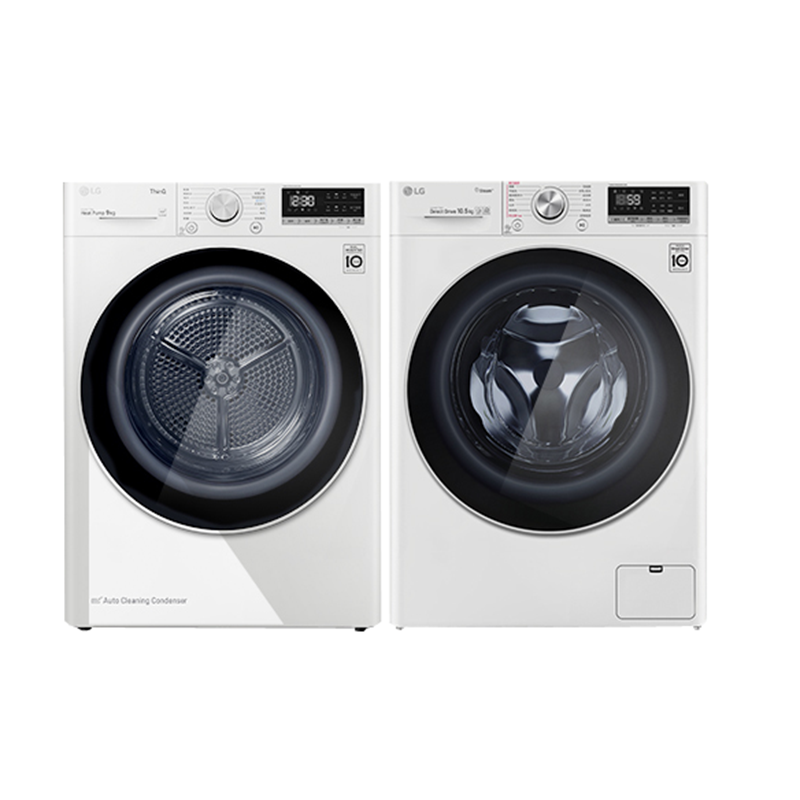 LG 双变频除菌洗烘套装