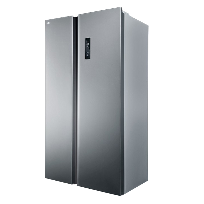 TCL 纤薄双变频对开门冰箱