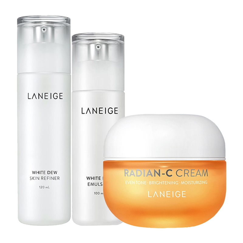 兰芝 水光臻白水乳套装