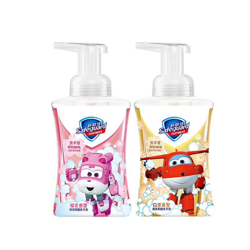 舒肤佳 樱花白茶套装洗手液