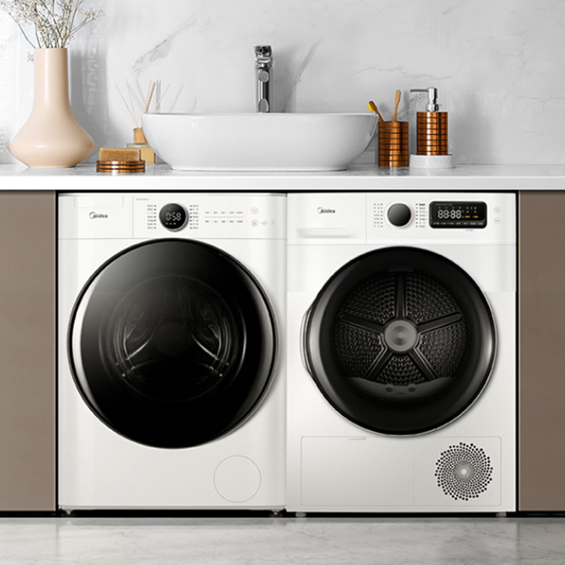 美的 真丝揉洗 洗烘套装