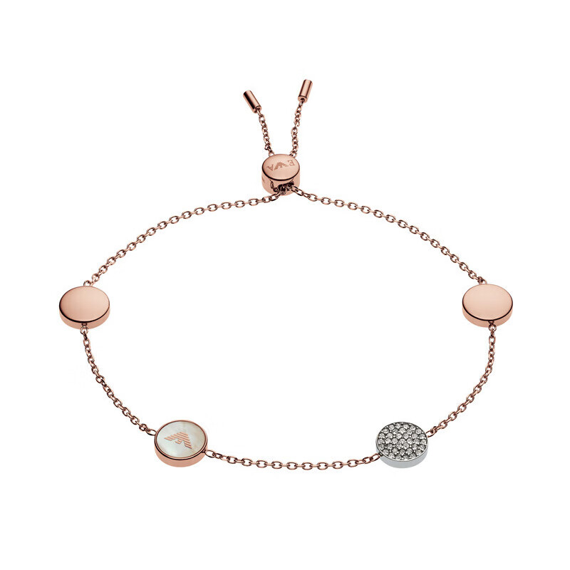 阿玛尼 贝母鹰标手链