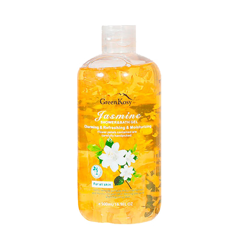 绿色溪谷 茉莉花香花瓣沐浴露
