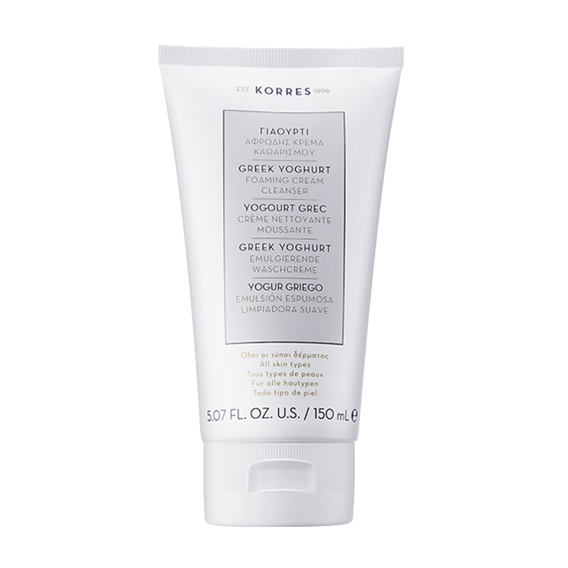 珂诺诗 酸奶无皂基泡沫洁面乳