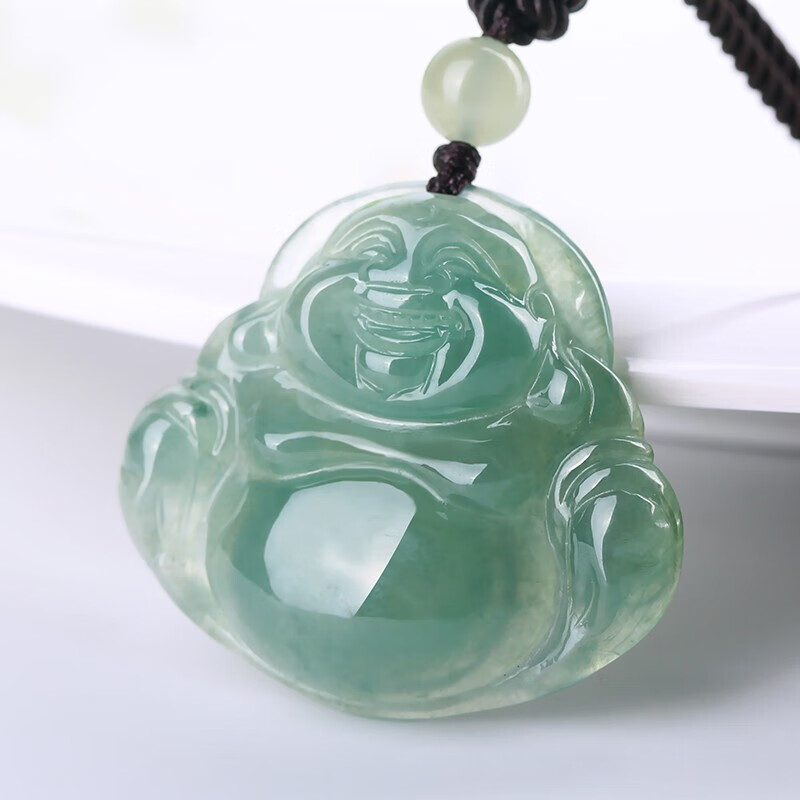 印象眸 油青佛公吊坠