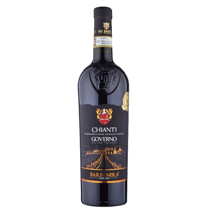 巴巴内拉 烫金酒标葡萄酒