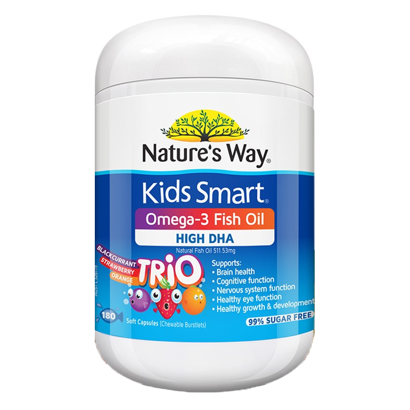 佳思敏 儿童 鱼油爆浆丸