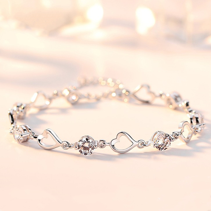 唯一安全亲肤女款银饰手链