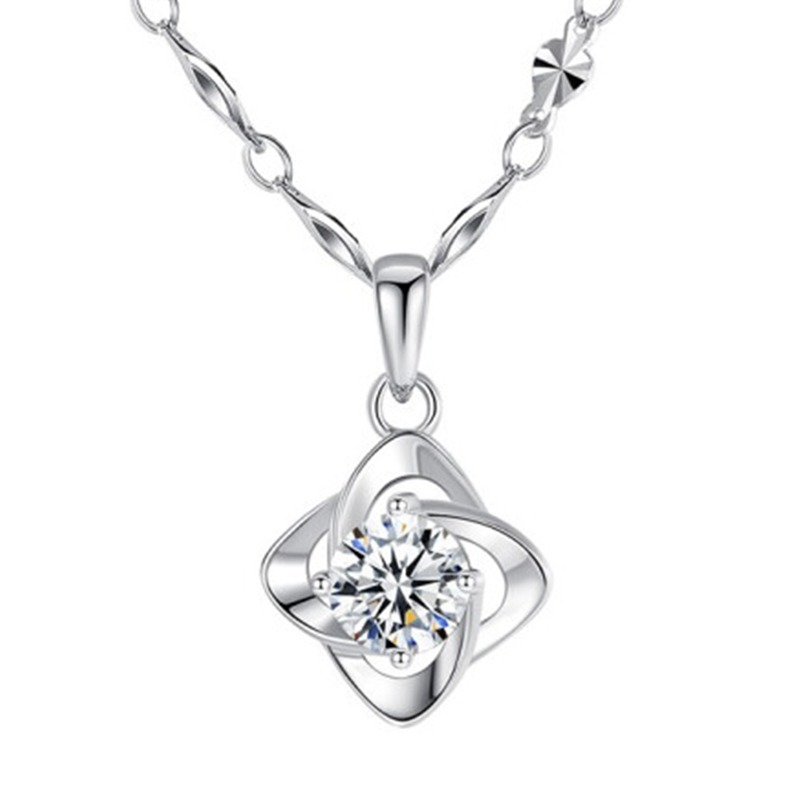 宝拉布菲 四叶草 项链