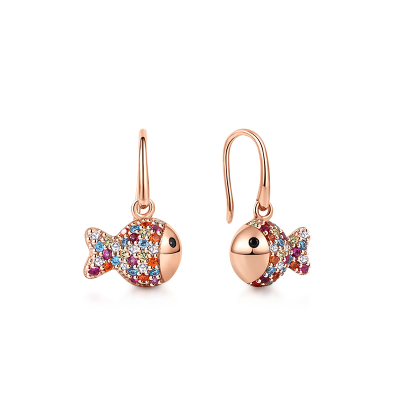 T400甜美可爱耳饰