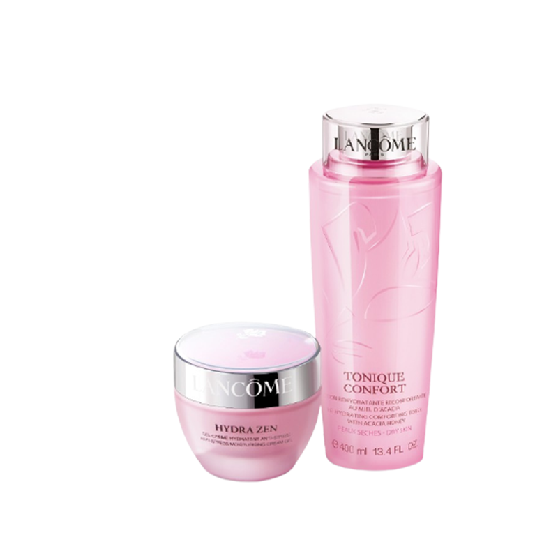 兰蔻 舒缓镇静补水锁水套装