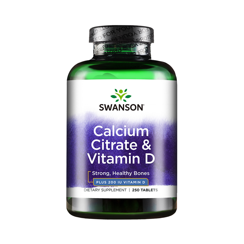 斯旺森 进口钙加维生素D片