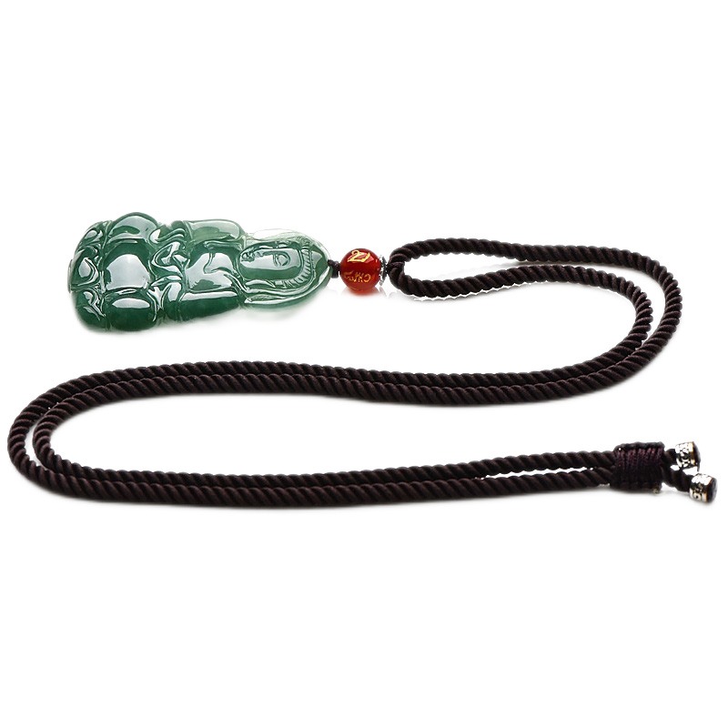 千载一玉 精致美观翡翠吊坠