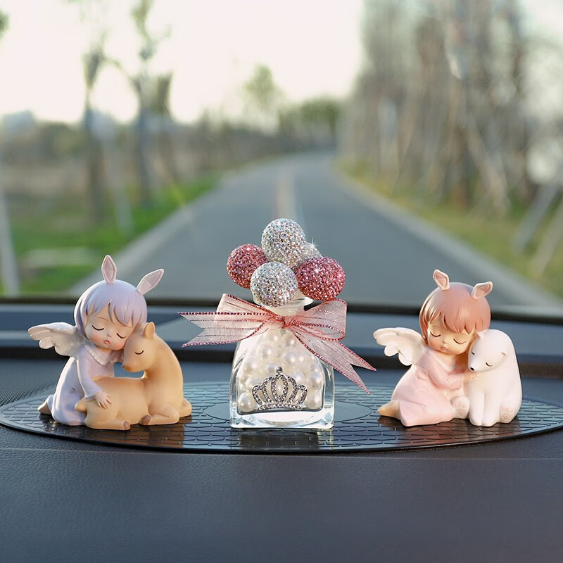 萌钻 卡通可爱 汽车摆件