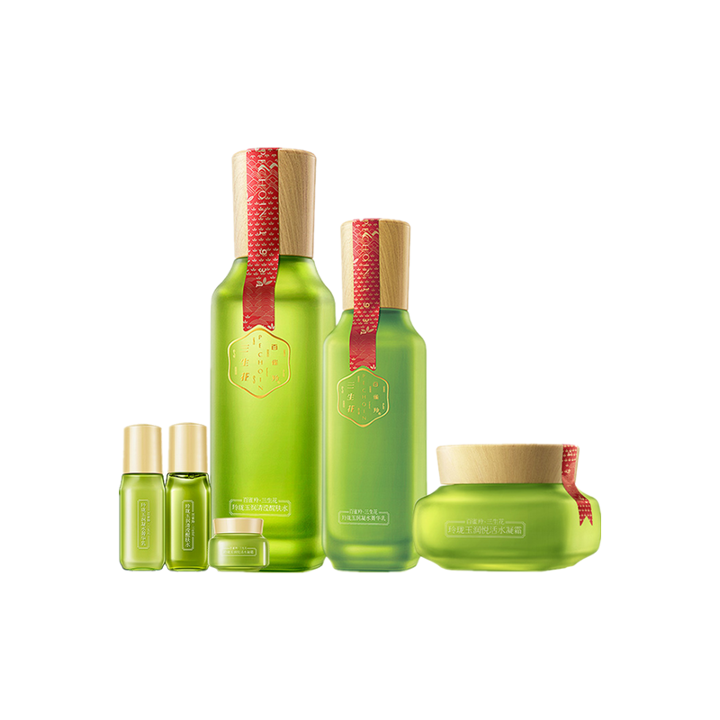 三生花 玲珑玉润补水护肤套装
