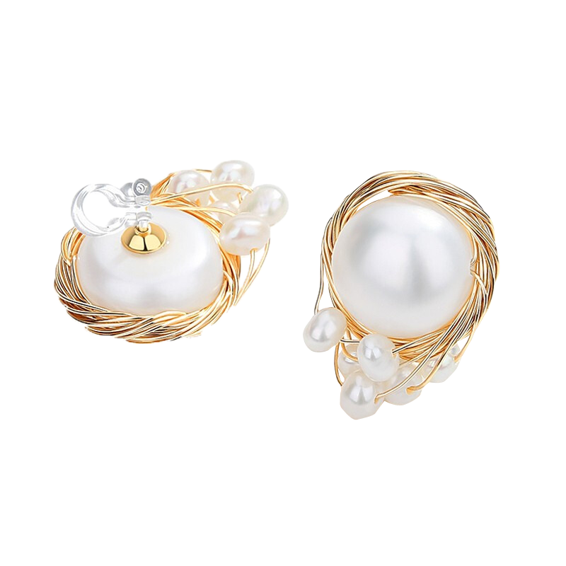 黛若 淡水珍珠耳饰