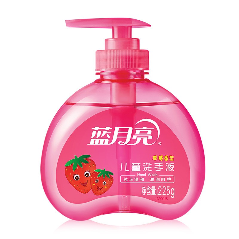 蓝月亮草莓果香儿童洗手液