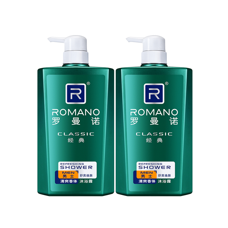 罗曼诺清爽持香沐浴露