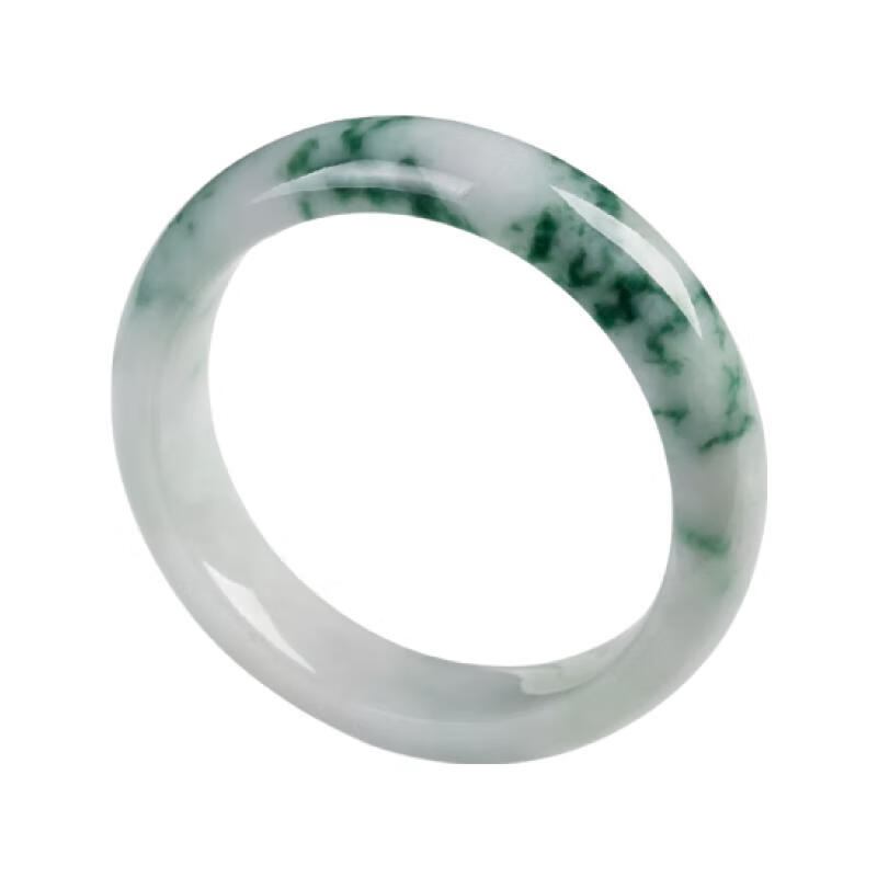 春龙 飘蓝花 翡翠手镯