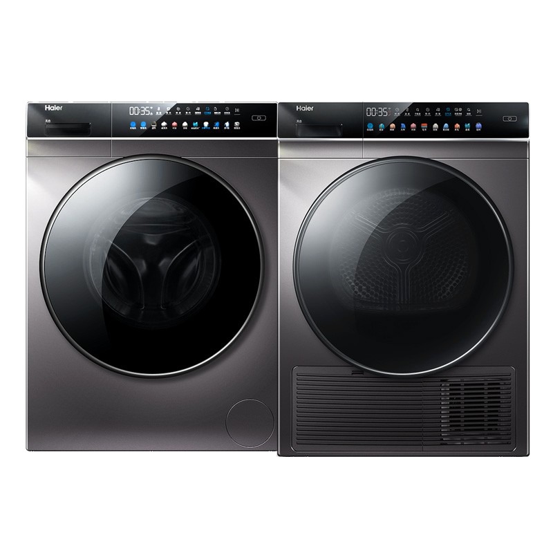 海尔 智能投放洗烘套装