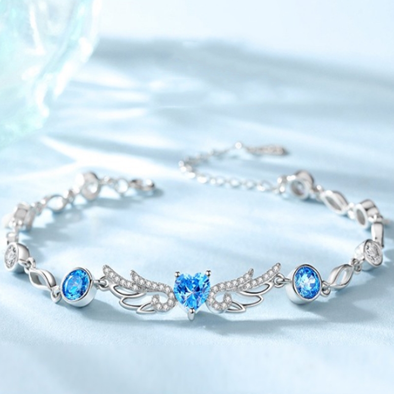 欧芙丽精美大气女款银饰手链