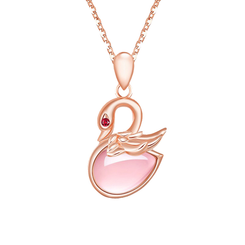 卡佩洛 轻奢浪漫天鹅项链