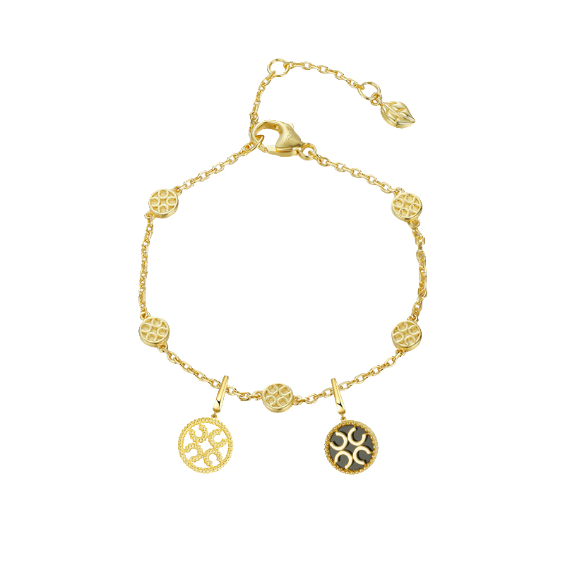 OrangeCube双吊坠手链