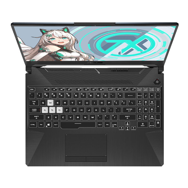 华硕天选炫彩背光键盘游戏本