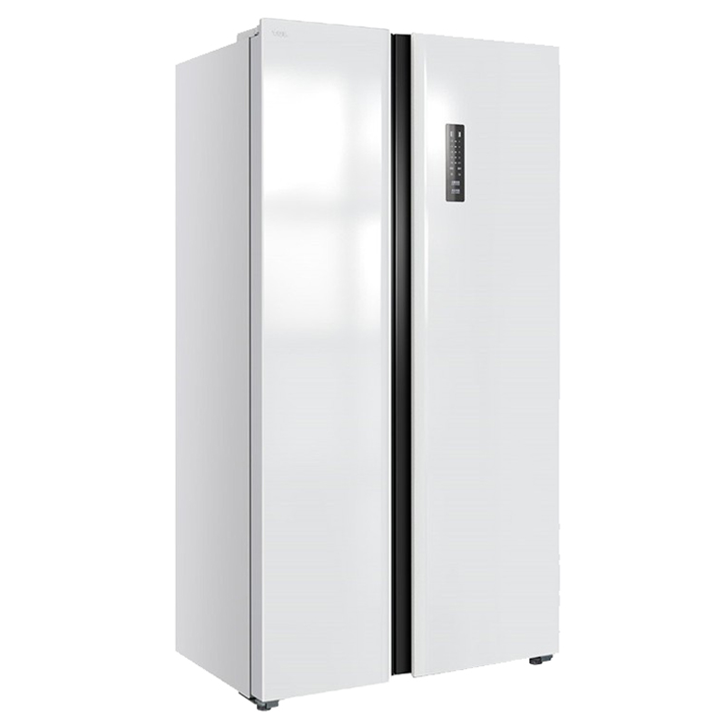 TCL 大容量静音对开门冰箱