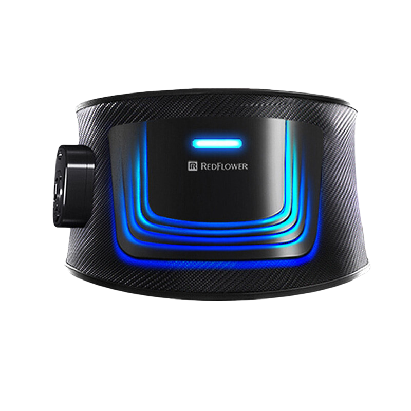 红吉花 碳纤维皮革按摩腰带