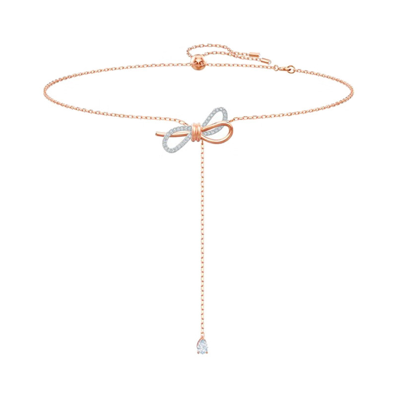 施华洛世奇蝴蝶结项链