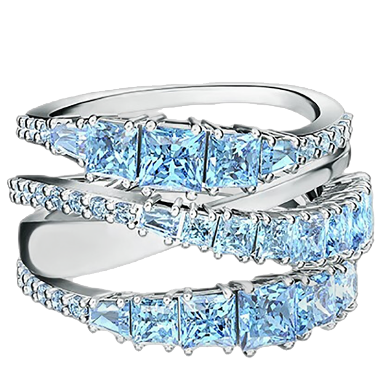 施华洛世奇 灵动交错戒指