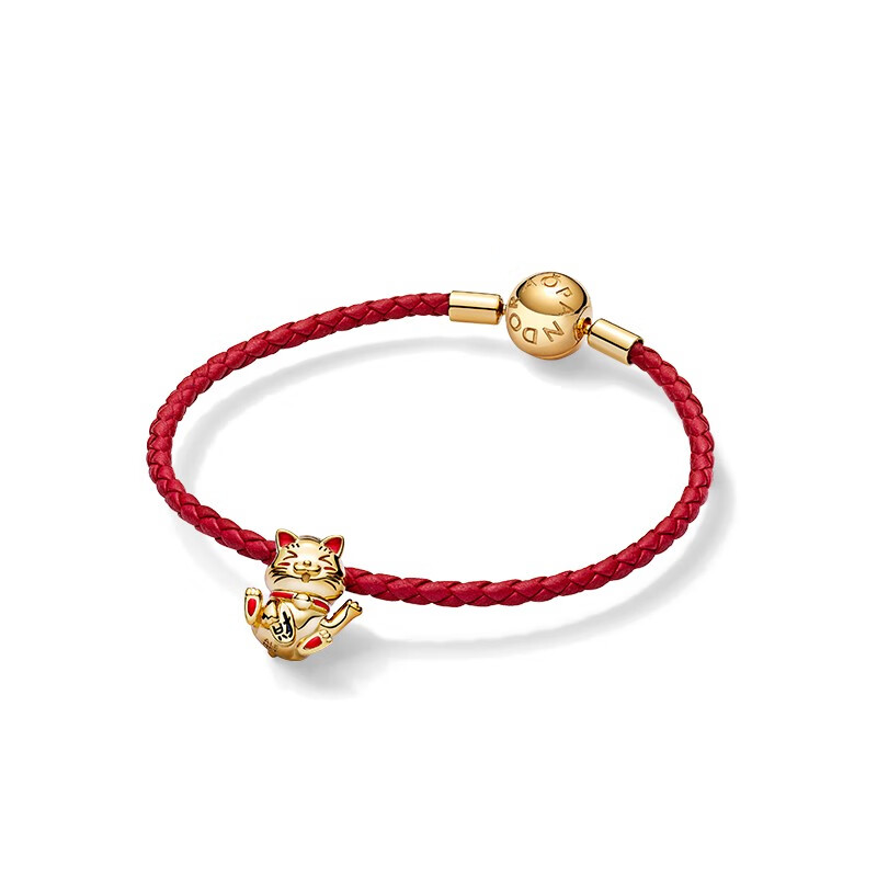 潘多拉 幸运招财猫手链